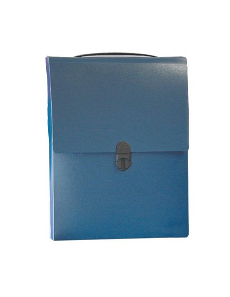 Next τσάντα συνεδρίων όρθια PP μπλε σκούρο Υ32x24x5εκ.