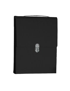 Next τσάντα συνεδρίων όρθια classic μαύρη Υ32x24x5εκ.