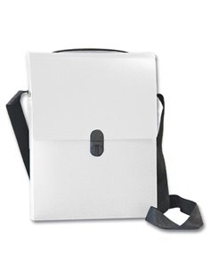 Next τσάντα συνεδρίων με ιμάντα PP διάφανη Υ32x24x5εκ.