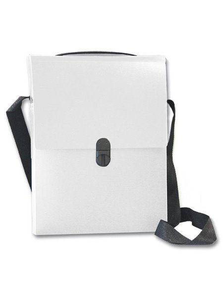 Next τσάντα συνεδρίων με ιμάντα PP διάφανη Υ32x24x5εκ.