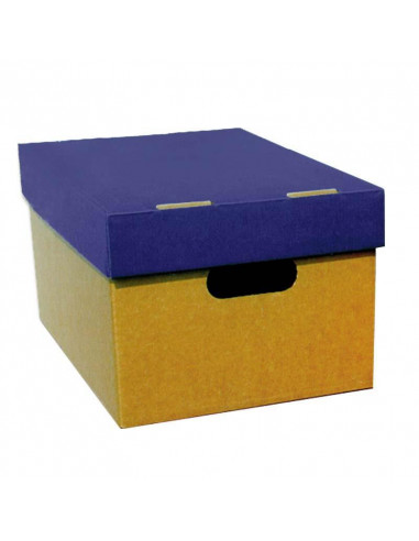 Νext κουτί classic μπλε καπάκι Α4 Υ18x23x32εκ.