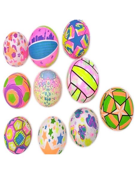 Μπάλα πλαστική  Ø23εκ σε διάφορα σχέδια