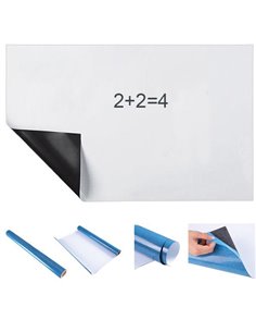 Comix λευκός, εύκαμπτος πίνακας αυτοκόλλητος 90x120εκ.