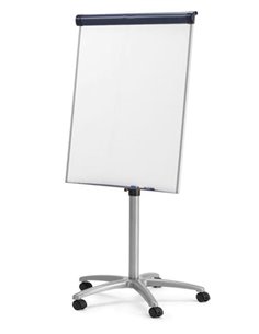 Πίνακας λευκός μαγνητικός τροχήλατος 70x100εκ.