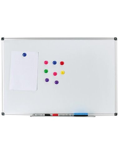 Πίνακας λευκός μαγνητικός 40x60εκ.