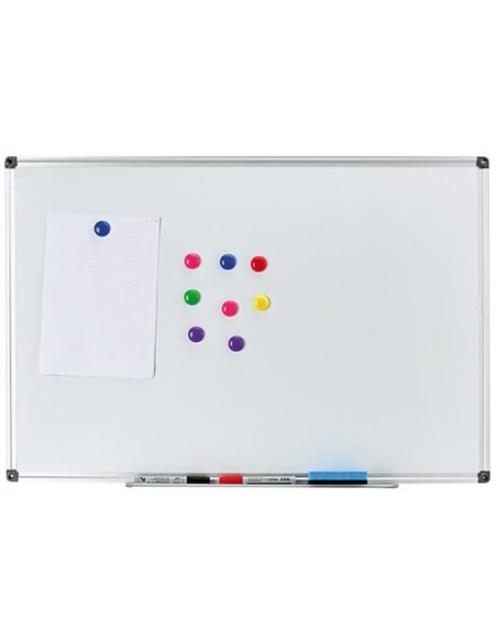 Πίνακας λευκός μαγνητικός 40x60εκ.