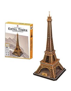 Charmland παζλ 3D "Πύργος του Αϊφελ" Υ54x23x23εκ. 39 τεμαχίων