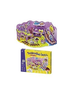 Charmland παζλ 3D "Παιχνιδάδικο" Υ12x29x17εκ. 49 τεμαχίων