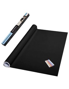 Αυτοκόλλητος πίνακας κιμωλίας 45εκ. x2μ.+5κιμωλίες