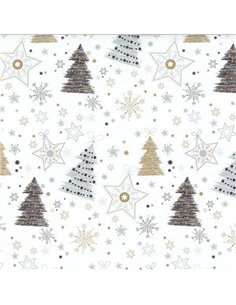 Next χαρτί περιτυλίγματος 16 φύλλα 70x100εκ. "έλατα"