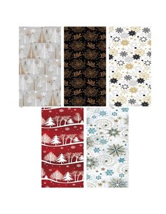 Χαρτί περιτυλίγματος ρολό 70x200εκ. "Mix Christmas 4" (P2_GW_10)