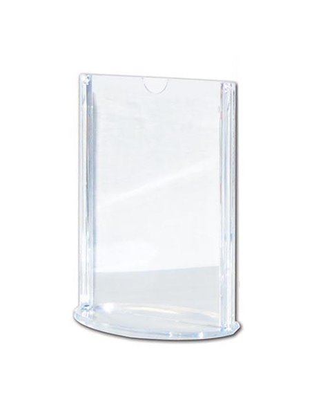 Σταντ ακρυλικό κάθετο οβάλ Α4