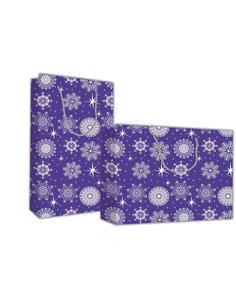 Next χάρτινη τσάντα Νιφάδες Υ40x46x14