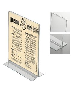 Σταντ ακρυλικό για έντυπα Α5 7,5x15x21,2εκ.