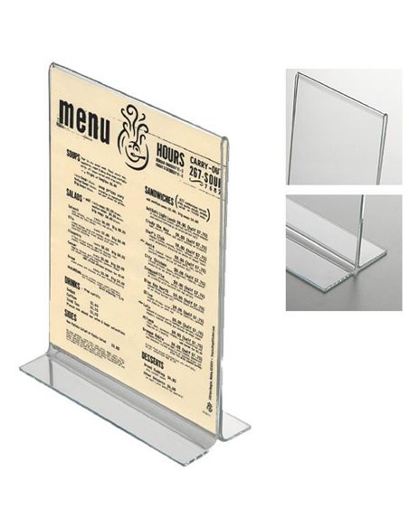 Σταντ ακρυλικό για έντυπα Α5 7,5x15x21,2εκ.
