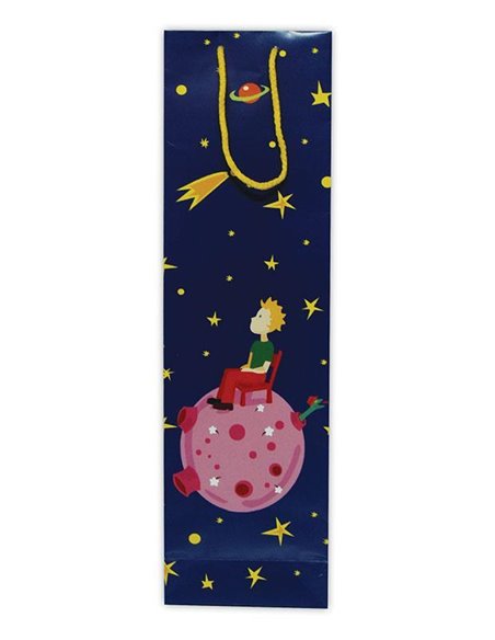 Next χάρτινη τσάντα λαμπάδας Υ52x15x8εκ. "παιδί στο διάστημα"