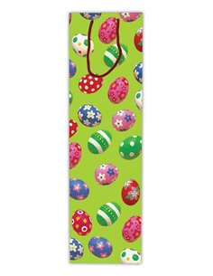 Next χάρτινη τσάντα λαμπάδας Υ52x15x8εκ. "πασχαλινά αβγά"