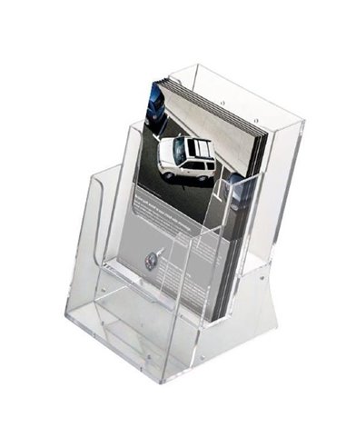 Σταντ ακρυλικό για έντυπα 3x Α5 161x163x220χιλ.