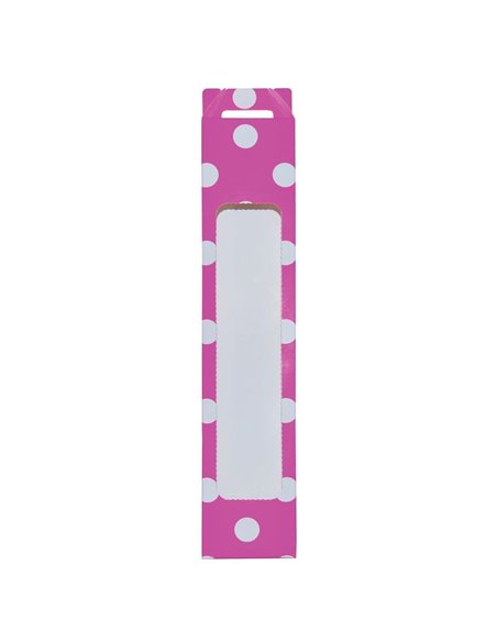 Next κουτί λαμπάδας πουά φουξ 45x10x6εκ.