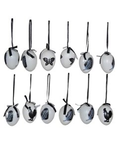 Σακουλάκι με 12 διακοσμητικά πασχαλινά αυγά #11