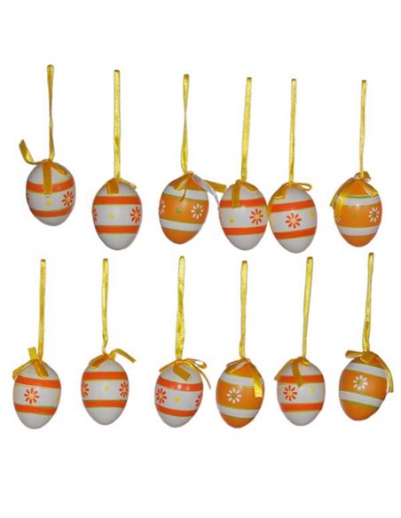 Σακουλάκι με 12 διακοσμητικά πασχαλινά αυγά #9