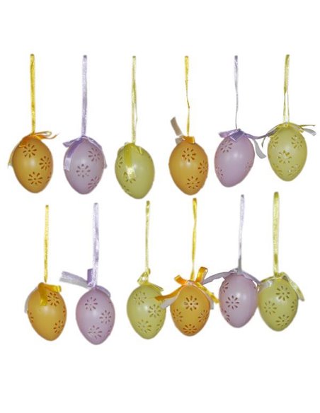 Σακουλάκι με 12 διακοσμητικά πασχαλινά αυγά #12