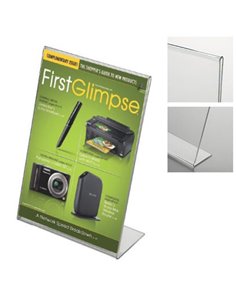 Σταντ ακρυλικό κάθετο ενός φύλλου Α6