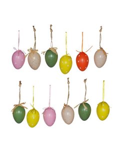 Σακουλάκι με 12 διακοσμητικά πασχαλινά αυγά #3