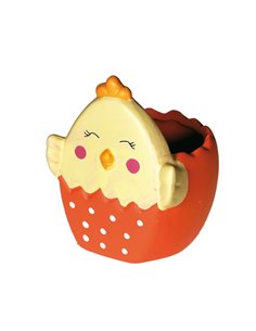 Διακοσμητικό κασπώ πορτοκαλί 8x10εκ.