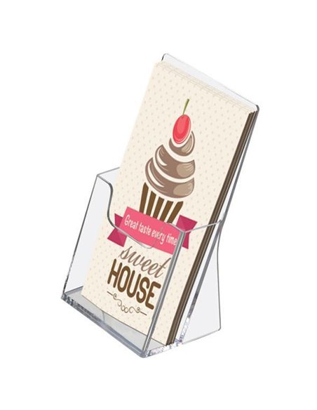 Σταντ ακρυλικό για έντυπο 1/3 Α4 11,1x8,3x19,8εκ.