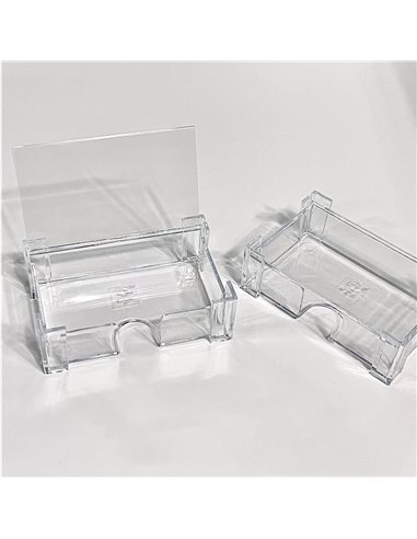 Θήκη για κάρτες με καπάκι πλαστική 10,5x6,5x3εκ.