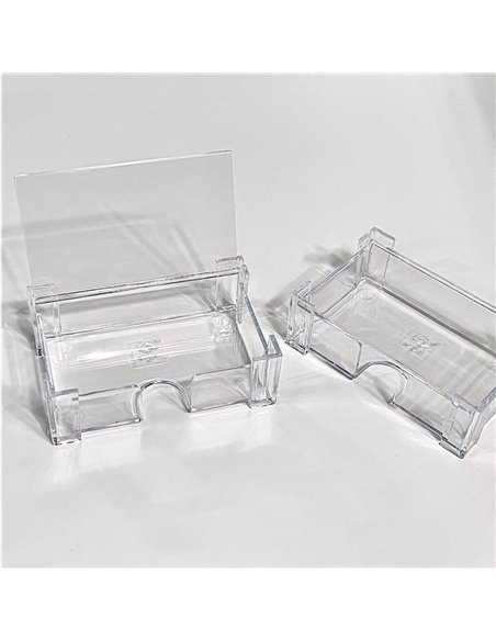 Θήκη για κάρτες με καπάκι πλαστική 10,5x6,5x3εκ.