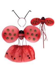 Σετ Πασχαλίτσα με στεκά, ραβδί, φτερά και τουτού