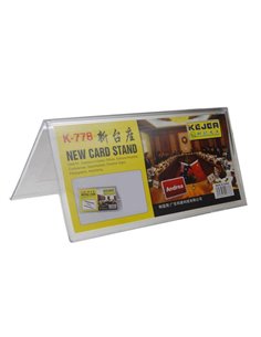 Σταντ ακρυλικό τύπου Λ Υ9x25εκ.