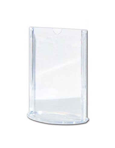 Σταντ ακρυλικό κάθετο οβάλ Α5