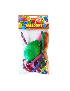 Μπαλόνια κατασκευής με τρόμπα 10 τεμάχια