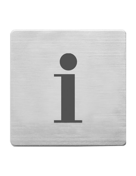 Alco πινακίδα inox πληροφορίες