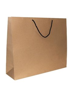 Next χάρτινη τσάντα κραφτ με κορδόνι  Υ40x46x14εκ.