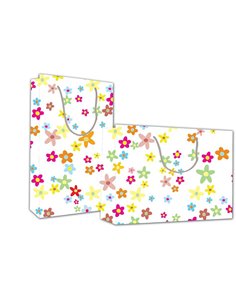 Next χάρτινη τσάντα Λουλούδια Υ24x23x10
