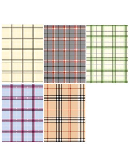 Χαρτί περιτυλίγματος ρολό 70x100εκ. "ριγέ-καρώ" (P1_OG_138)