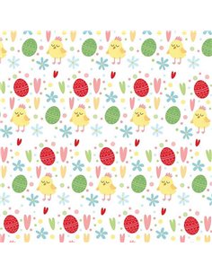 Next χαρτί περιτυλίγματος 16 φύλλα 70x100εκ. "πασχαλινό μοτίβο"