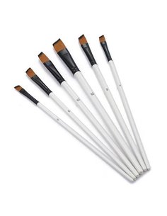Σετ 6 πινέλα με slip συνθετική τρίχα σε blister