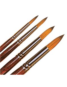 Artmate πινέλο στρόγγυλο με κοντή λαβή - συνθετική τρίχα Νο6