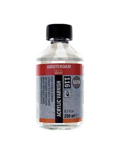 Talens amsterdam acrylic varnish Satin 116 250ml.