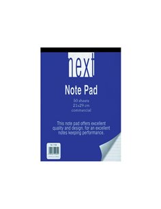 Next μπλοκ ριγέ 21x29εκ. 50φυλ.