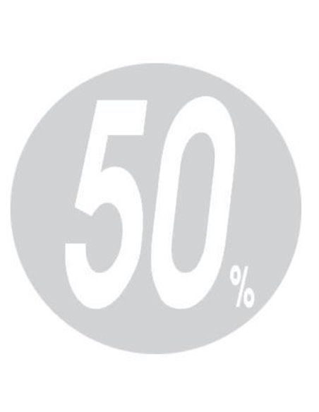 Next αφίσα "Κύκλος -50%" για βιτρίνες Ø32εκ.