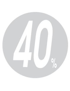 Next αφίσα "Κύκλος -40%" για βιτρίνες Ø32εκ.