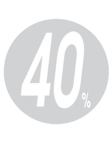 Next αφίσα "Κύκλος -40%" για βιτρίνες Ø32εκ.