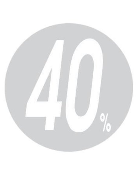 Next αφίσα "Κύκλος -40%" για βιτρίνες Ø32εκ.