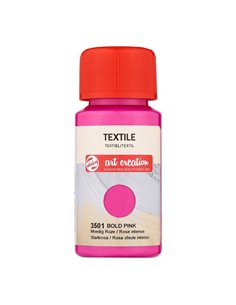 Talens χρώμα textile 3501 bold pink 50ml